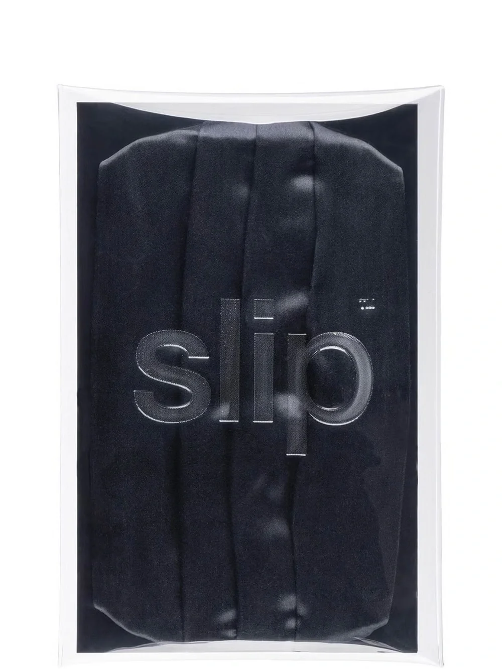 slip Silk Unisex Black Reusable Face Covering OS